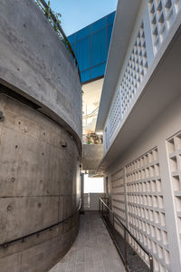 Alley amidst buildings in city