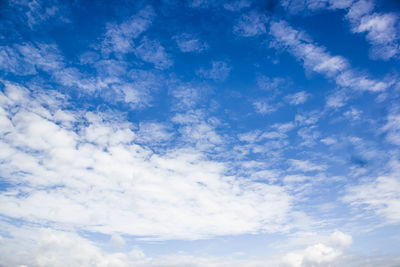 Low angle view of sky