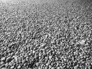 Full frame shot of pebbles