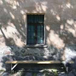 Close-up of window