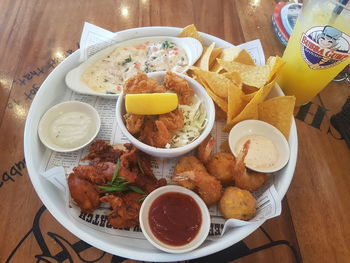 Close-up of food in plate