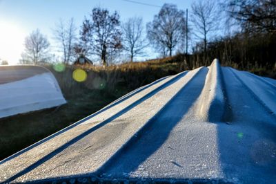 Road passing through landscape