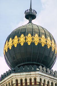 Low angle view of historical building against sky