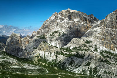 Croda di sesto and fiscalina valley, italian alps, trentino alto adige