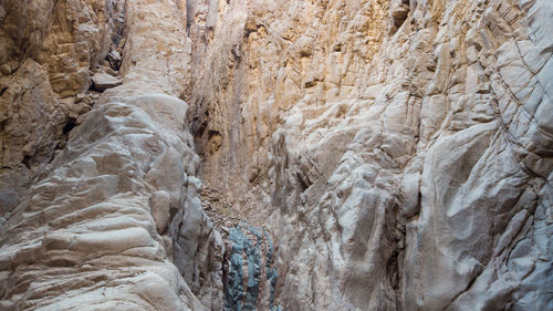 Full frame shot of rock formations