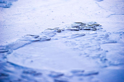 Close-up of snow