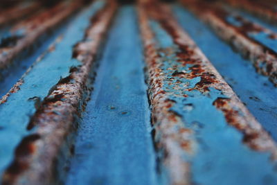 Close-up of rusty metal