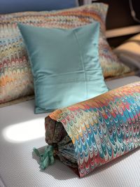 Close-up of pillow