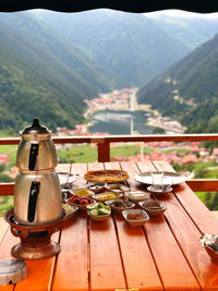 Close-up of drink on table in restaurant