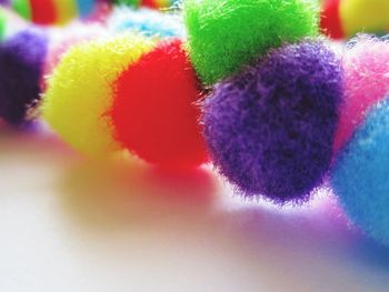 Close-up of colorful balls