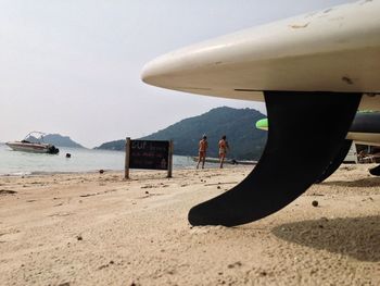 Scenic view of beach