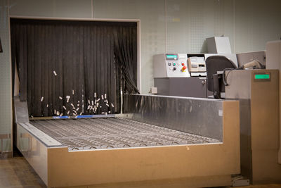 Interior of bathroom