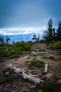 Landscape against sky