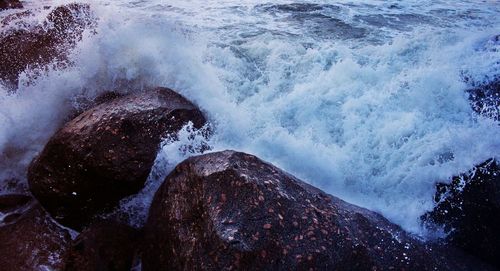 Close-up of water in sea