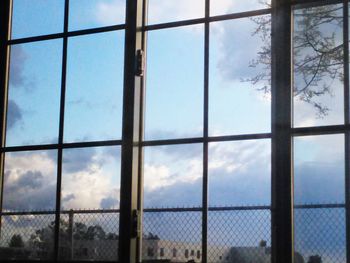 View of trees against sky