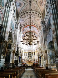 Interior of cathedral