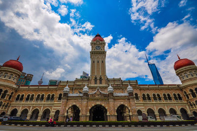 Colonial building, sultan abdul samad building, kuala lumpur, malaysia