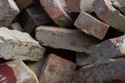 Full frame shot of bricks