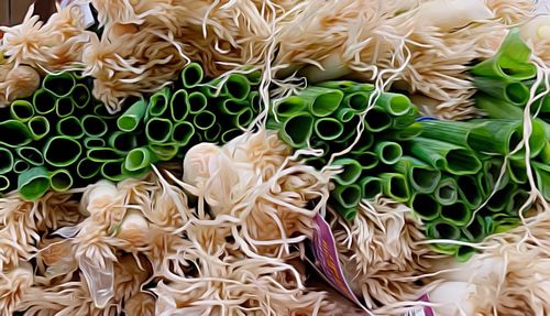 Full frame shot of vegetables in market