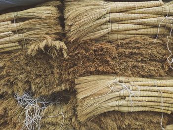 Full frame shot of hay