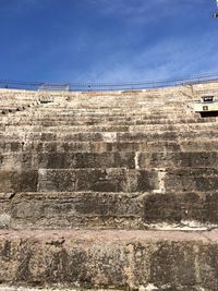 Built structure against blue sky