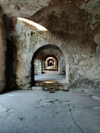 View of an abandoned building