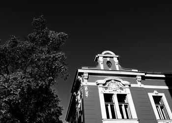 Low angle view of church