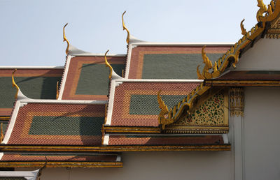 Low angle view of building against sky