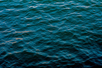 Full frame shot of rippled water