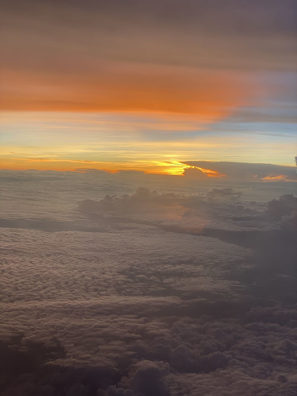 SCENIC VIEW OF ORANGE SKY