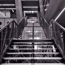 Low angle view of staircase