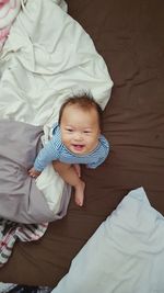 Portrait of cute baby
