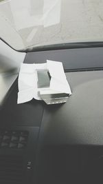 Close-up of paper