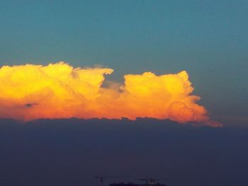 Low angle view of silhouette tree against sky during sunset