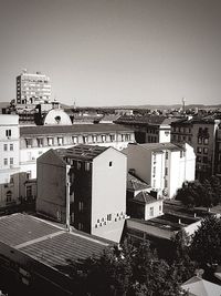 View of buildings in city