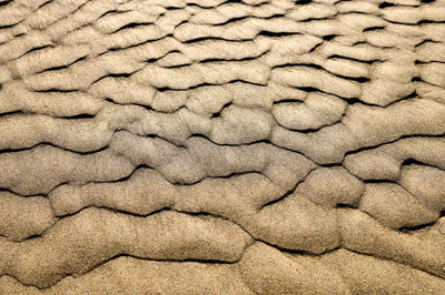 Full frame shot of sand