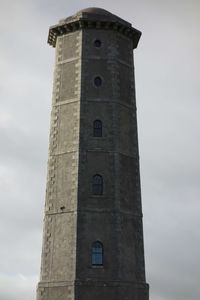 Low angle view of historic building against sky