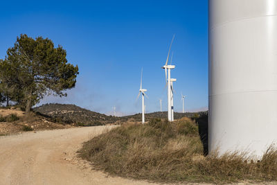 wind turbines