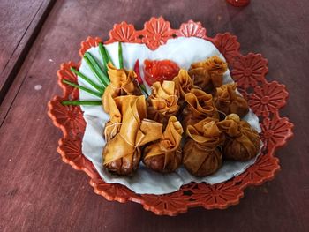 Tempeh dumplings