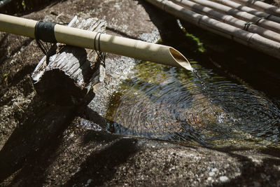 Close-up of water pipe