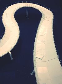 Close-up of circular object on wall