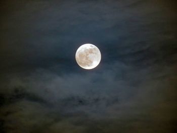 Close-up of moon against sky