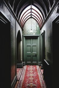 Interior of historic building