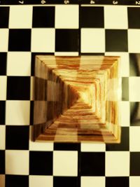 Full frame shot of chess board