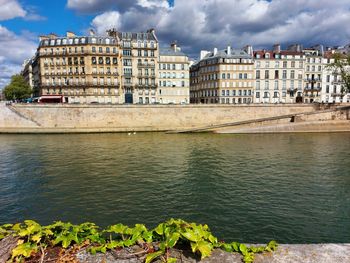 Buildings at waterfront