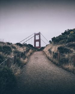 Bridge against sky