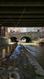 Built structure in water
