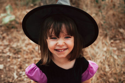 Portrait of a smiling girl