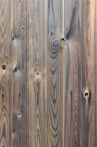 Full frame shot of wooden wall