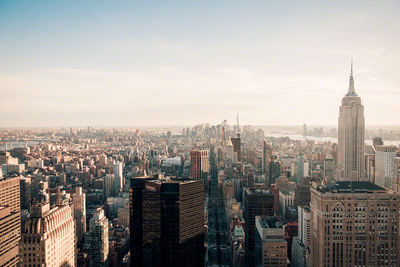 Aerial view of cityscape